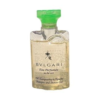 Bvlgari Traveler Size Green Tea Shampoo and Shower Gel 40ml/1.3oz x4 New